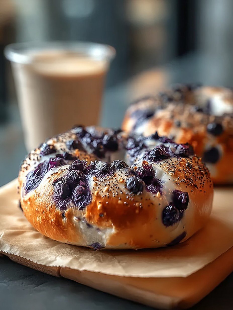 Blaubeer-Bagel mit hohem Proteingehalt image 2