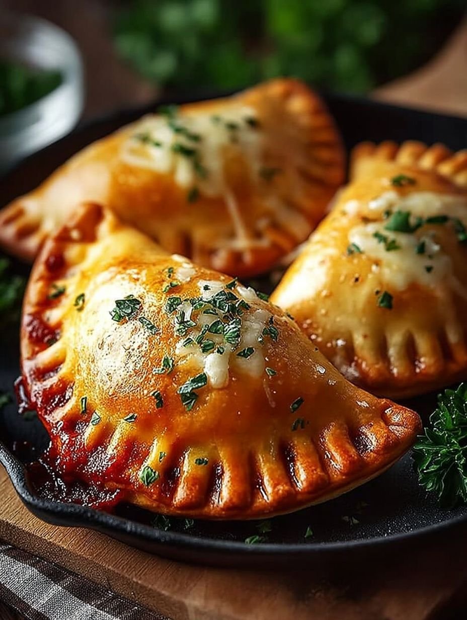 Mini-Calzones aus der Heißluftfritteuse: Schnelle und gesunde Snacks image 2