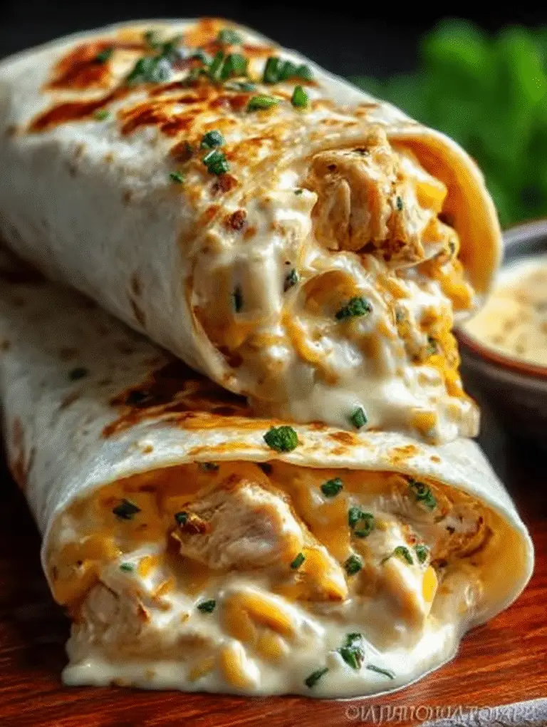 Schnelle Käse-Knoblauch-Hähnchen-Wraps – schlemmenjetzt.de