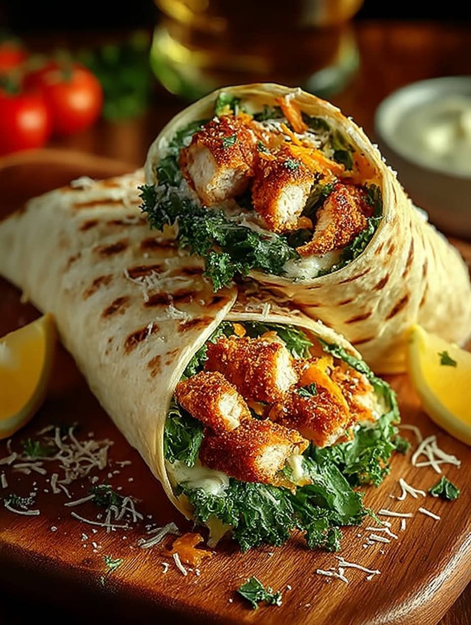 Crispy Chicken Caesar Wrap – Einfach und Lecker! image 2