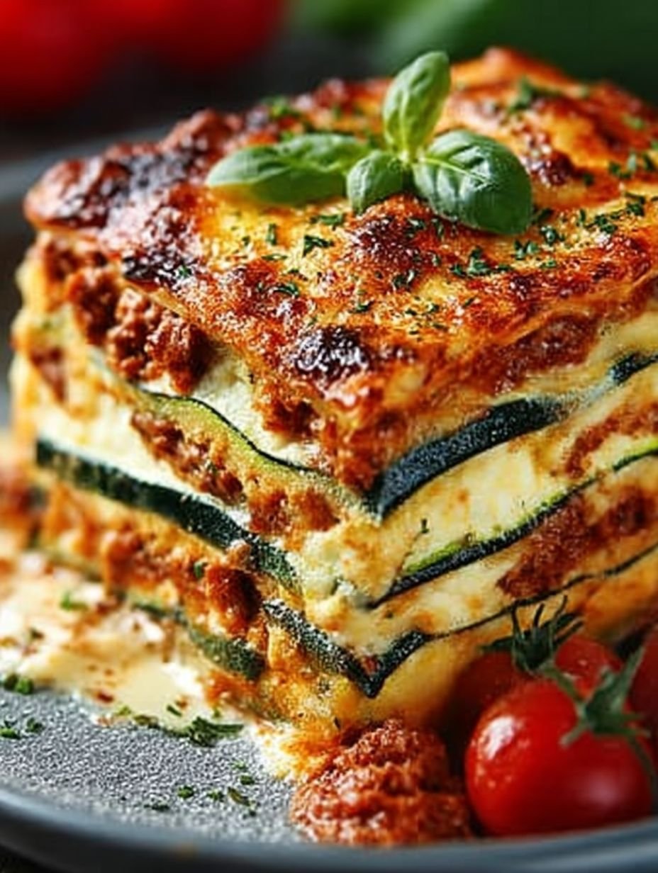 Einfache Zucchini Lasagne selber machen – Rezept image 2