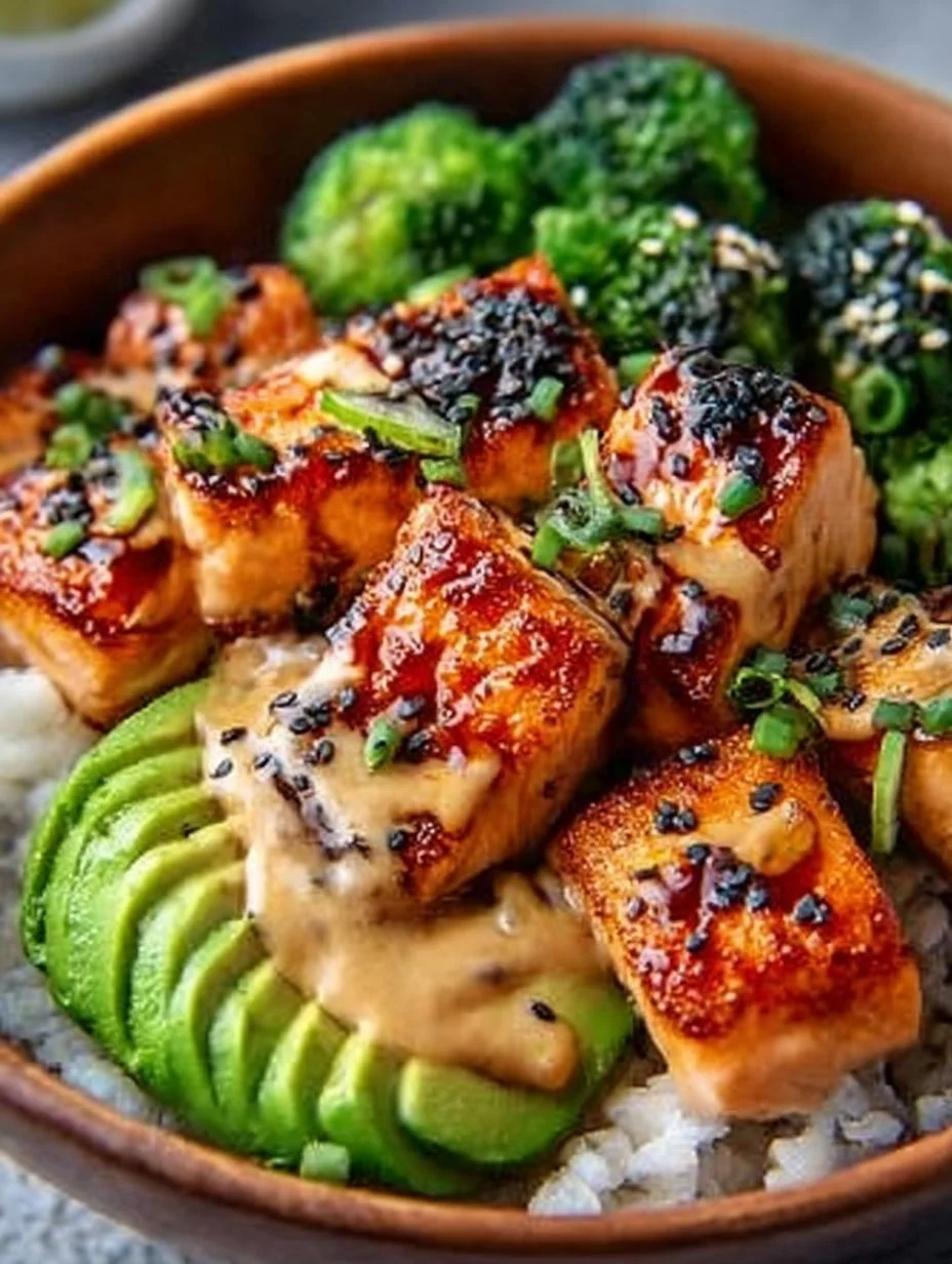 Einfaches Rezept für Knusprige Lachs Bowls image 2