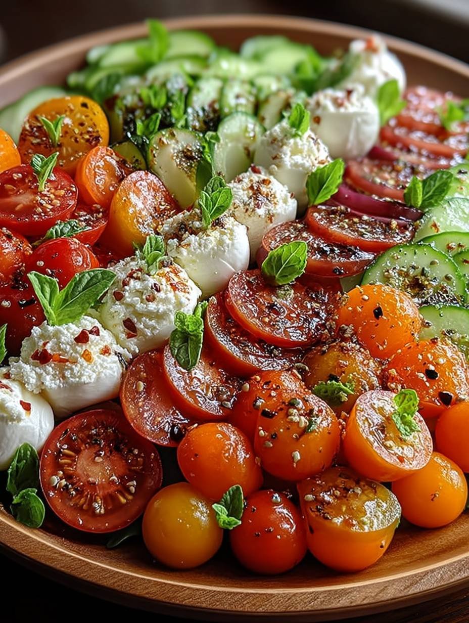 Erfrischender Sommersalat mit Tomaten für heiße Tage image 2