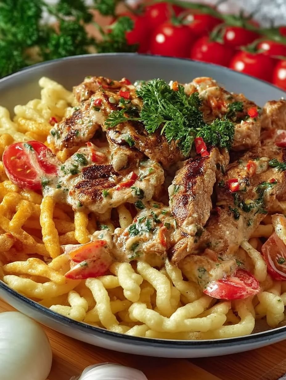GYROS PFANNE MIT SPÄTZLE image 2