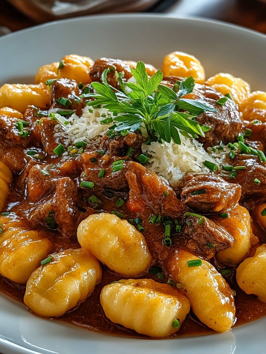 Gnocchi-Gulasch image 2