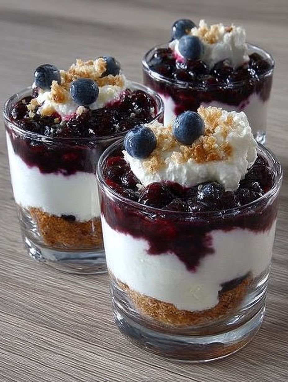 Heidelbeer-Mascarpone Dessert image 2