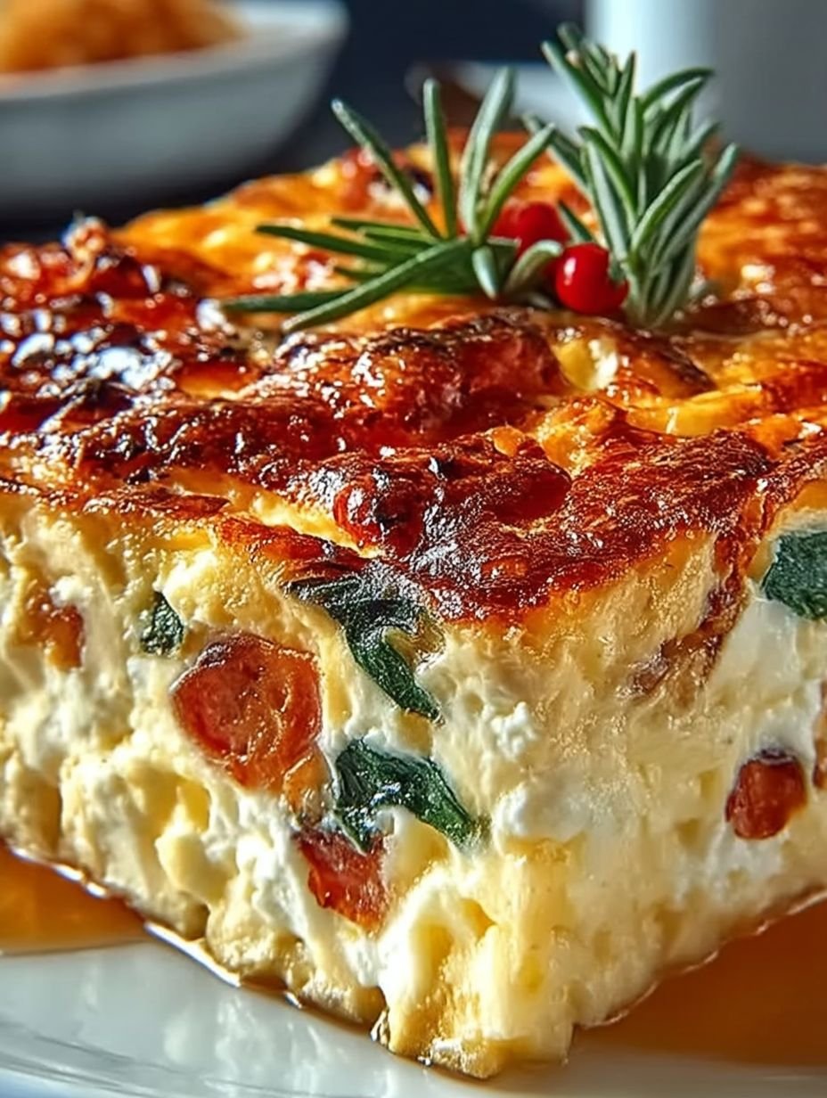 Hüttenkäse-Eierauflauf image 2