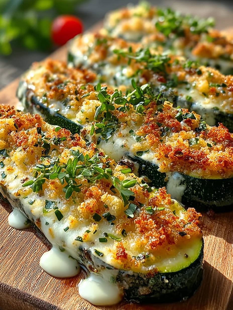 Käse-Zucchini-Steaks: Einfach lecker image 2