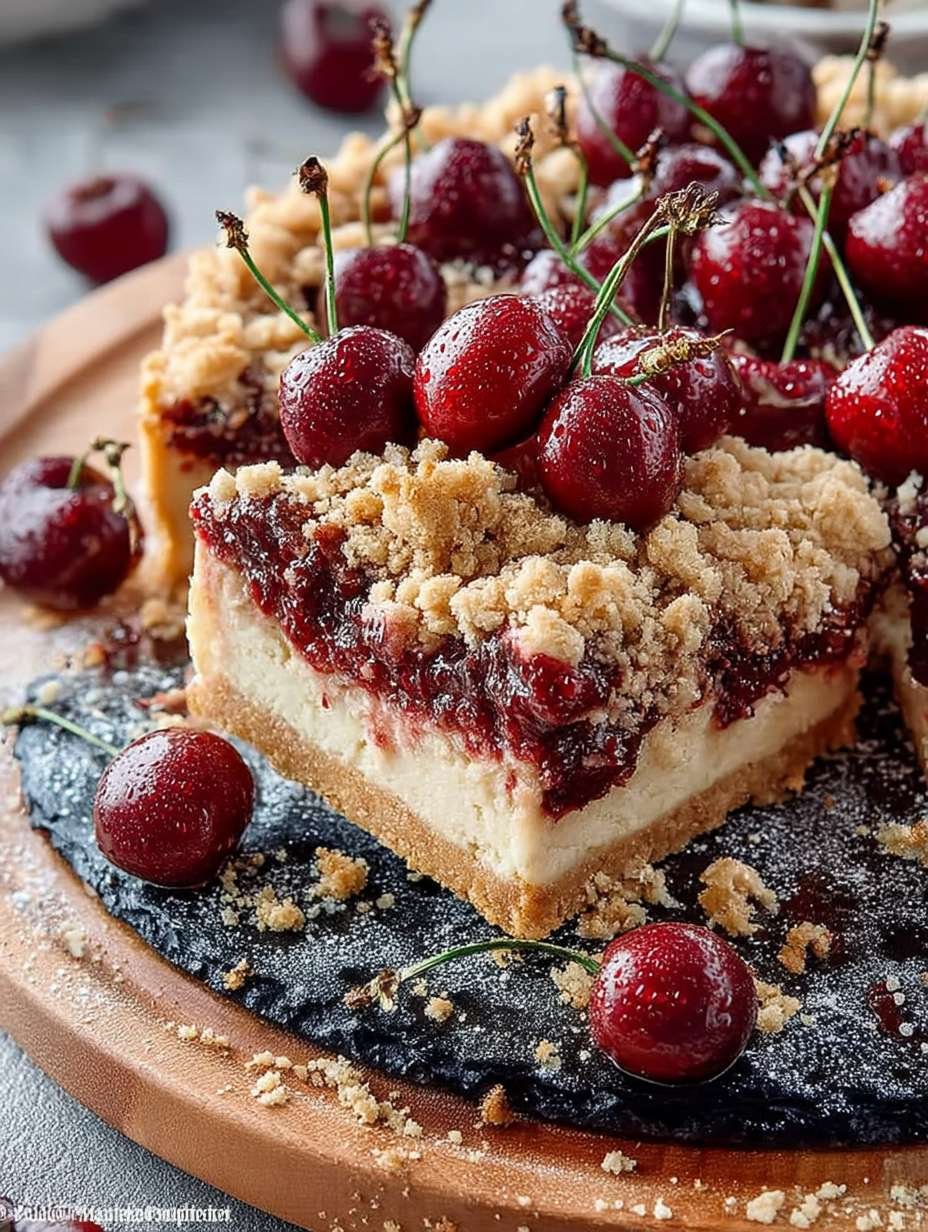 Kirschkuchen mit Streusel image 2
