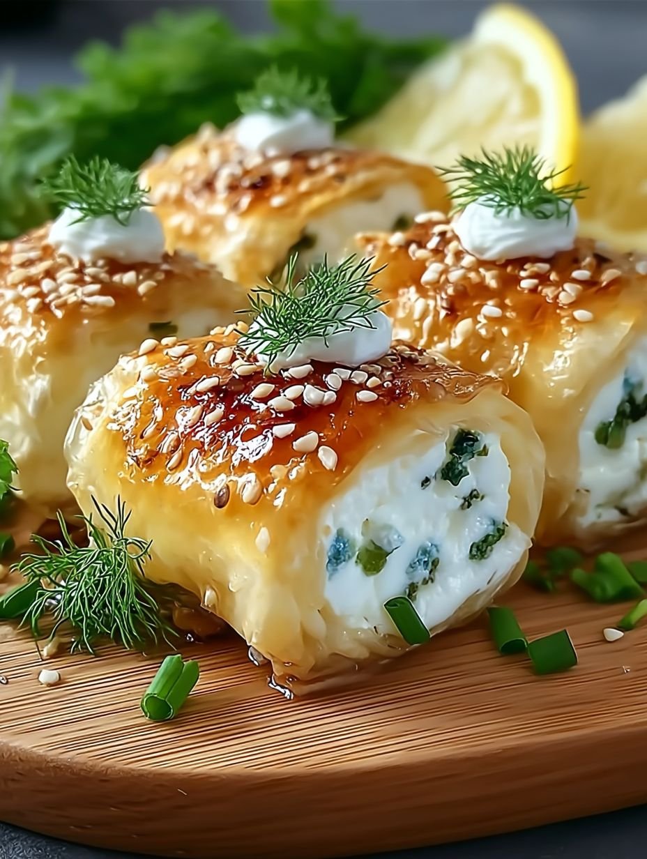 Knusprige Feta-Röllchen image 2