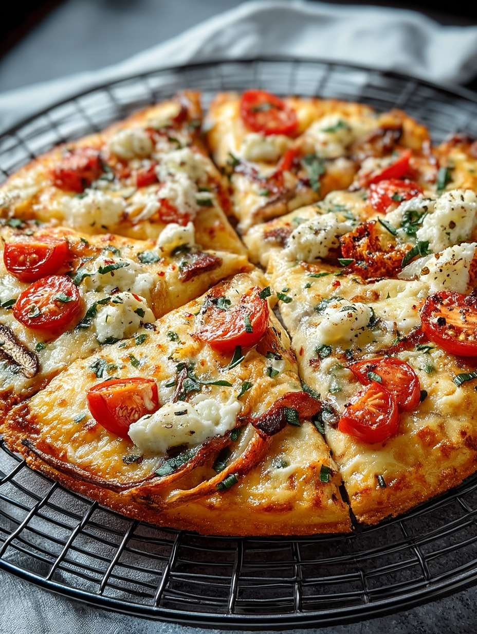 Low Carb Schüttelpizza image 2