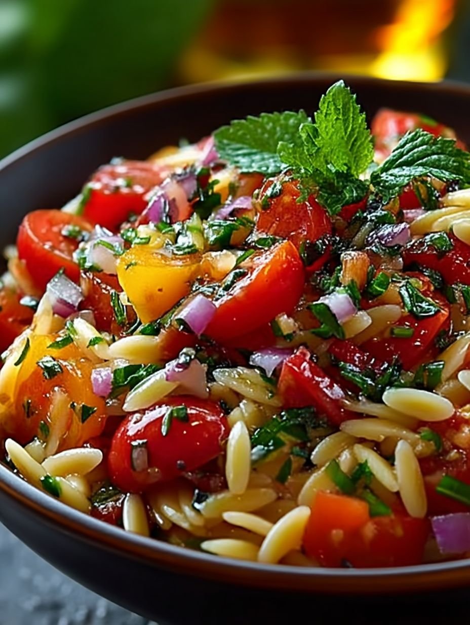 Mediterraner Orzo-Salat image 2