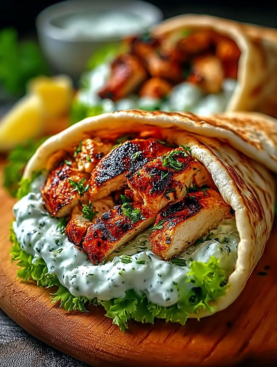 Mediterranes Hähnchen-Gyros image 2