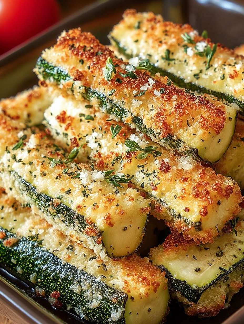 Ofengebackene Zucchini Parmesan image 2