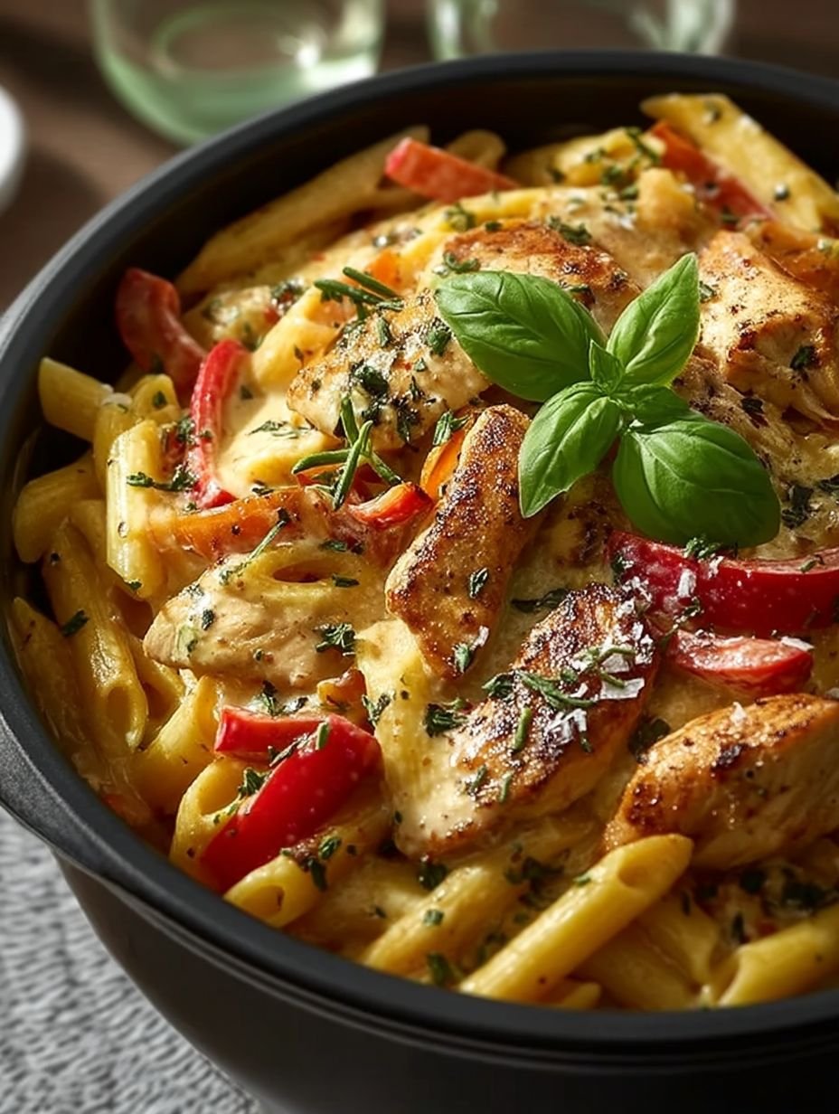 One Pot Pasta mit Hähnchen image 2
