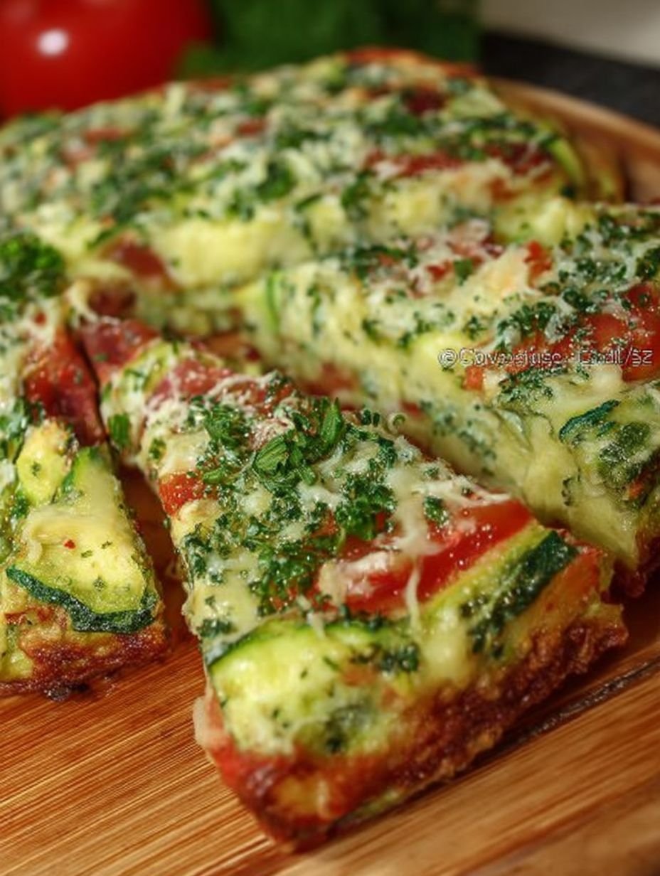 Schnelle Zucchinipizza image 2