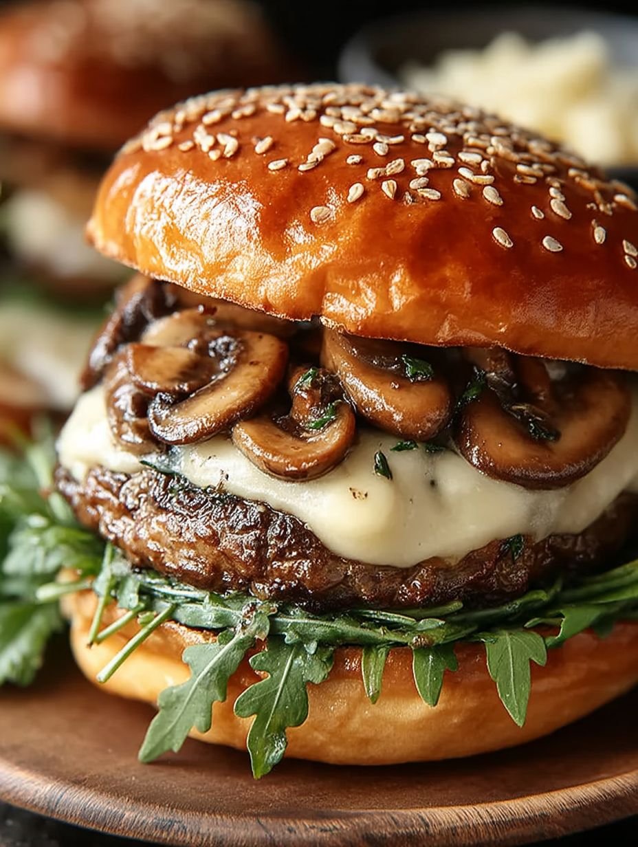 Schweizer Pilz-Burger: Herzhaftes Rezept für Feinschmecker image 2