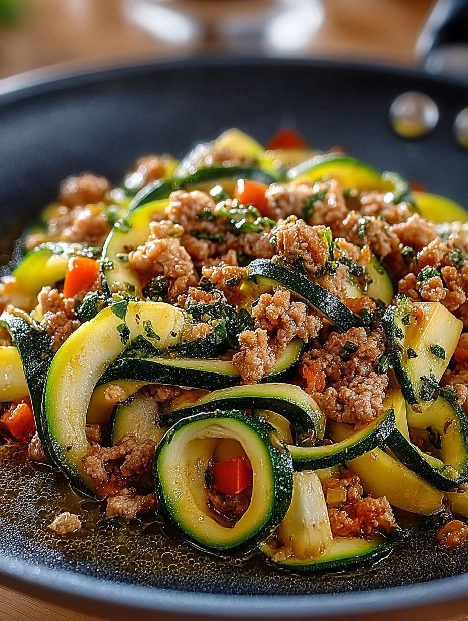 Zucchini-Hack-Pfanne image 2