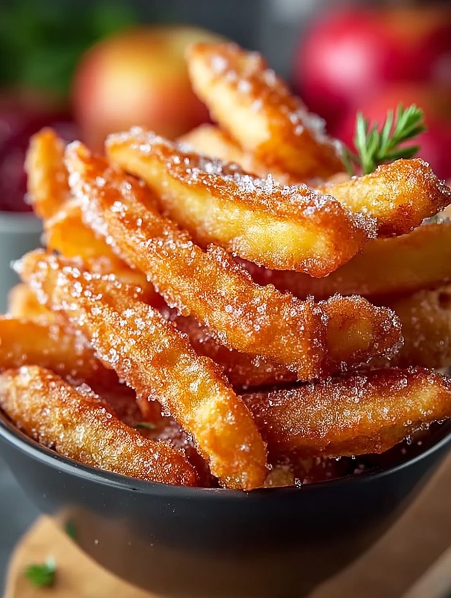 Apfelsticks im Airfryer image 2