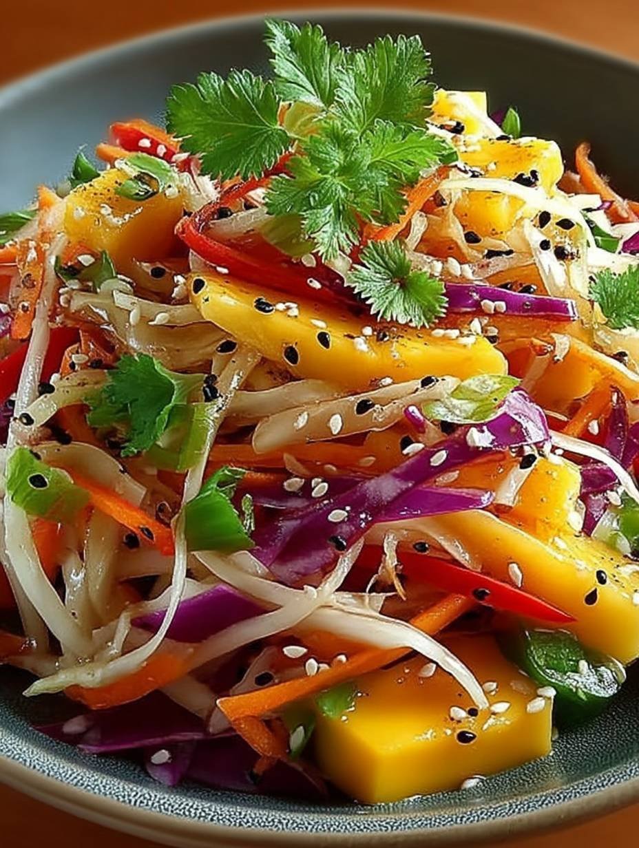 Asiatischer Spitzkohl-Mango-Salat image 2