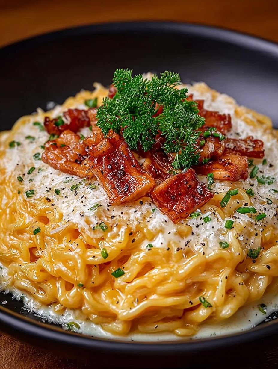 Cremige Ramen Carbonara image 2