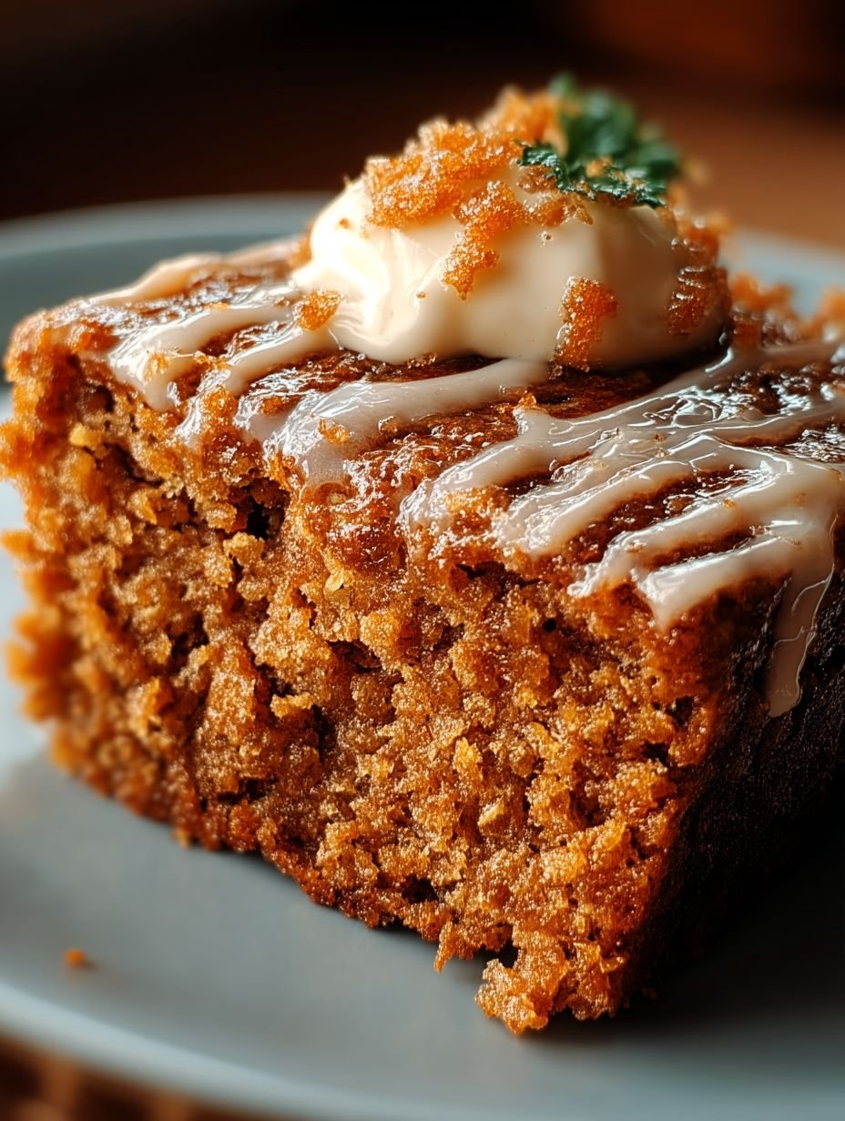 Einfacher mehlfreier Haferflocken-Karottenkuchen image 2