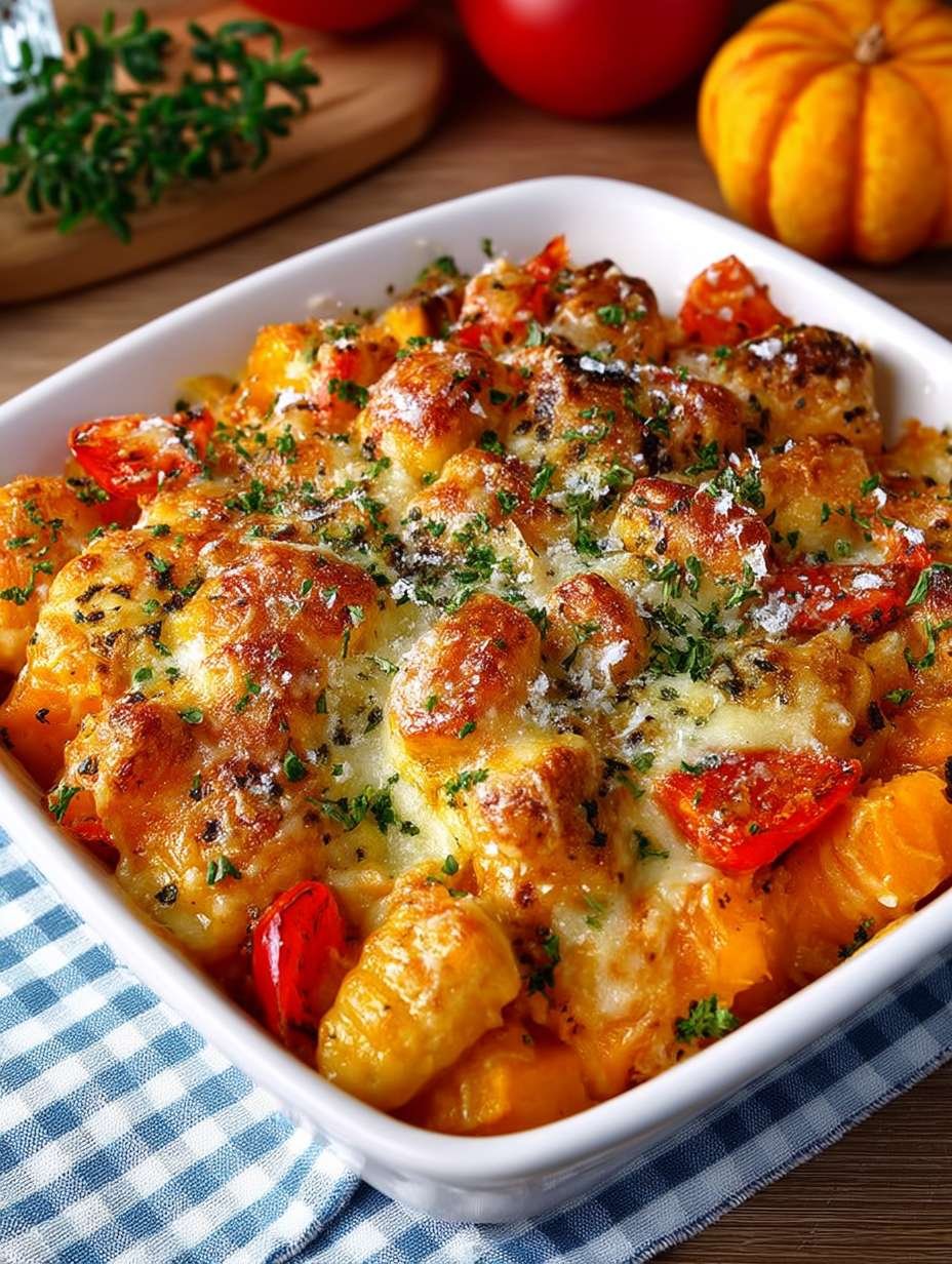 Gnocchi Kürbis Auflauf image 2