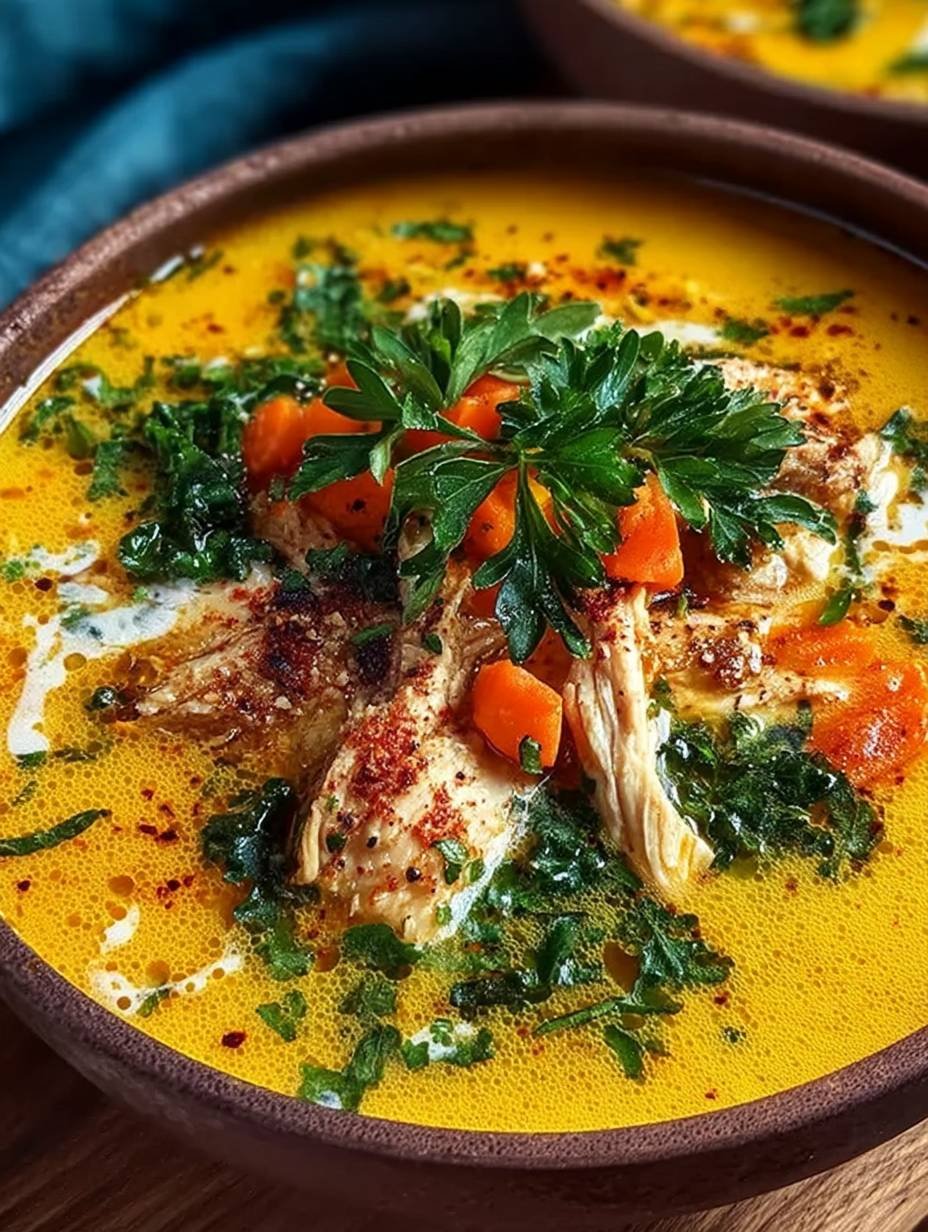 Immunstärkende Kurkuma-Hühnersuppe image 2