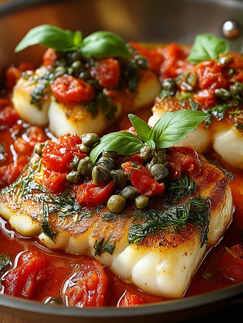 Kabeljau in Tomaten-Kapern-Sauce: Ein köstliches Rezept für jeden Anlass! image 2