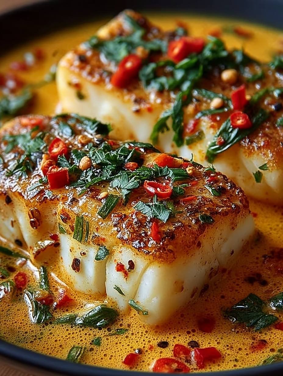 Kabeljau mit Kokos-Curry aus dem Ofen image 2