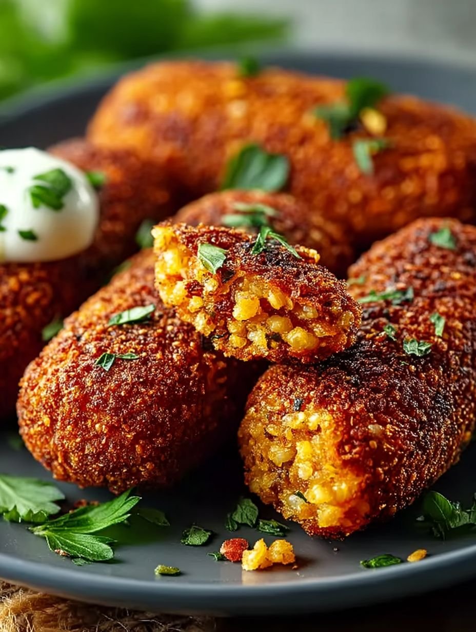 Knusprige Linsenkroketten image 2