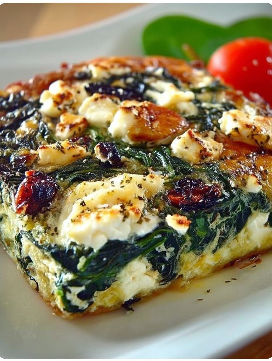 LECKERE LOW CARB SPINAT FETA AUFLAUF image 2