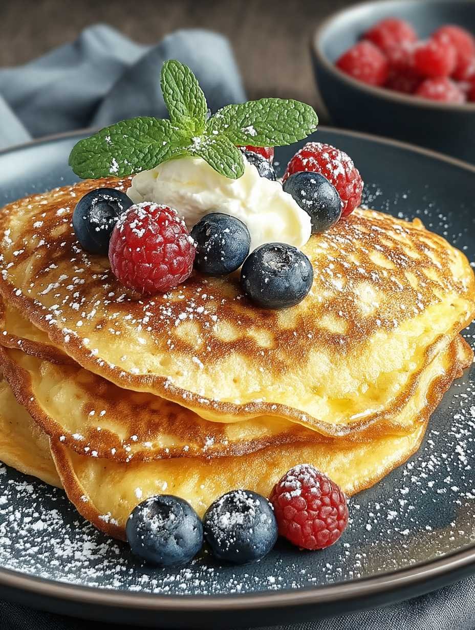 Low-Carb Quarkpfannkuchen ohne Mehl image 2