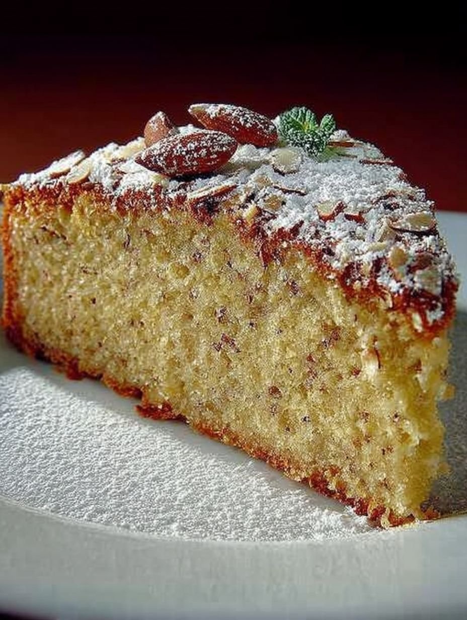 Mandelkuchen mit Amaretto in wenigen Minuten zubereitet ! image 2