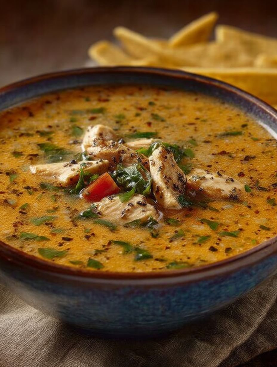 Mexikanische Hühnersuppe mit Tortillastreifen & Hähnchen image 2