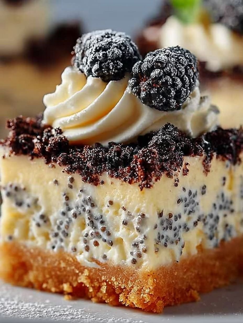 Mohn-Streuselkuchen mit Vanille-Quark-Creme image 2