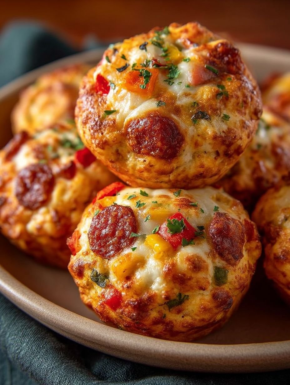 Saftige Pizza Muffins image 2