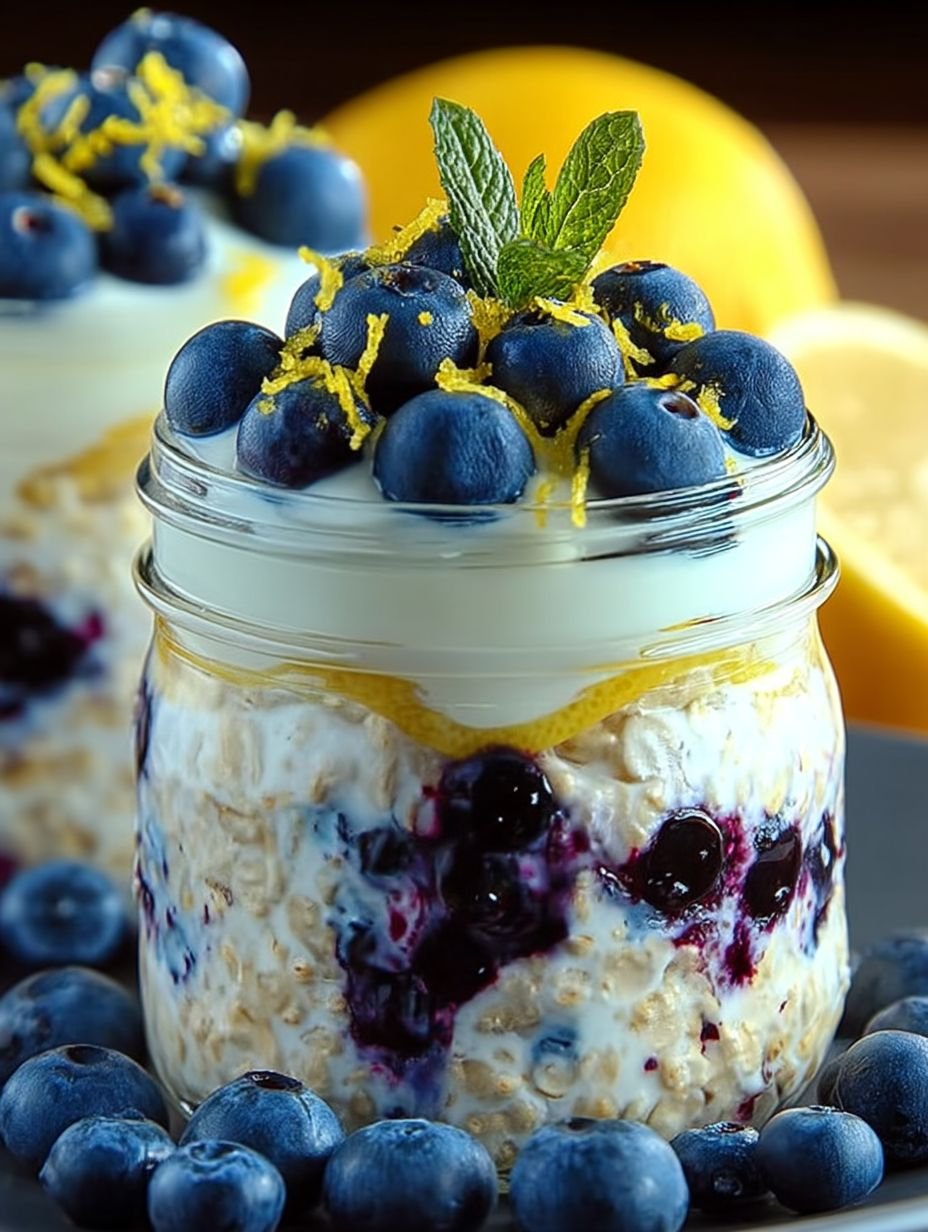 Zitronen-Blaubeer Oats! image 2