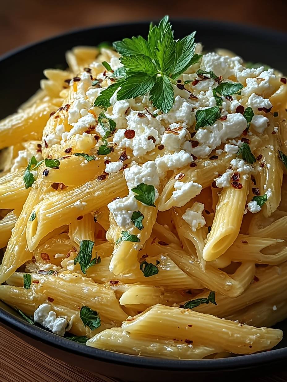 Zitronen-Feta-Pasta image 2