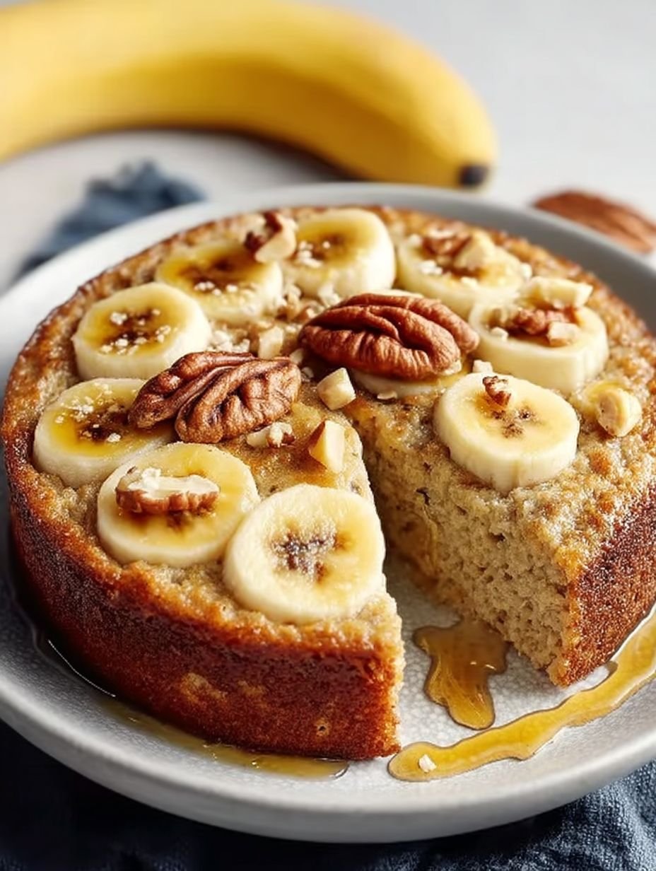 Zuckerfreier Bananen-Nuss-Haferflocken image 2