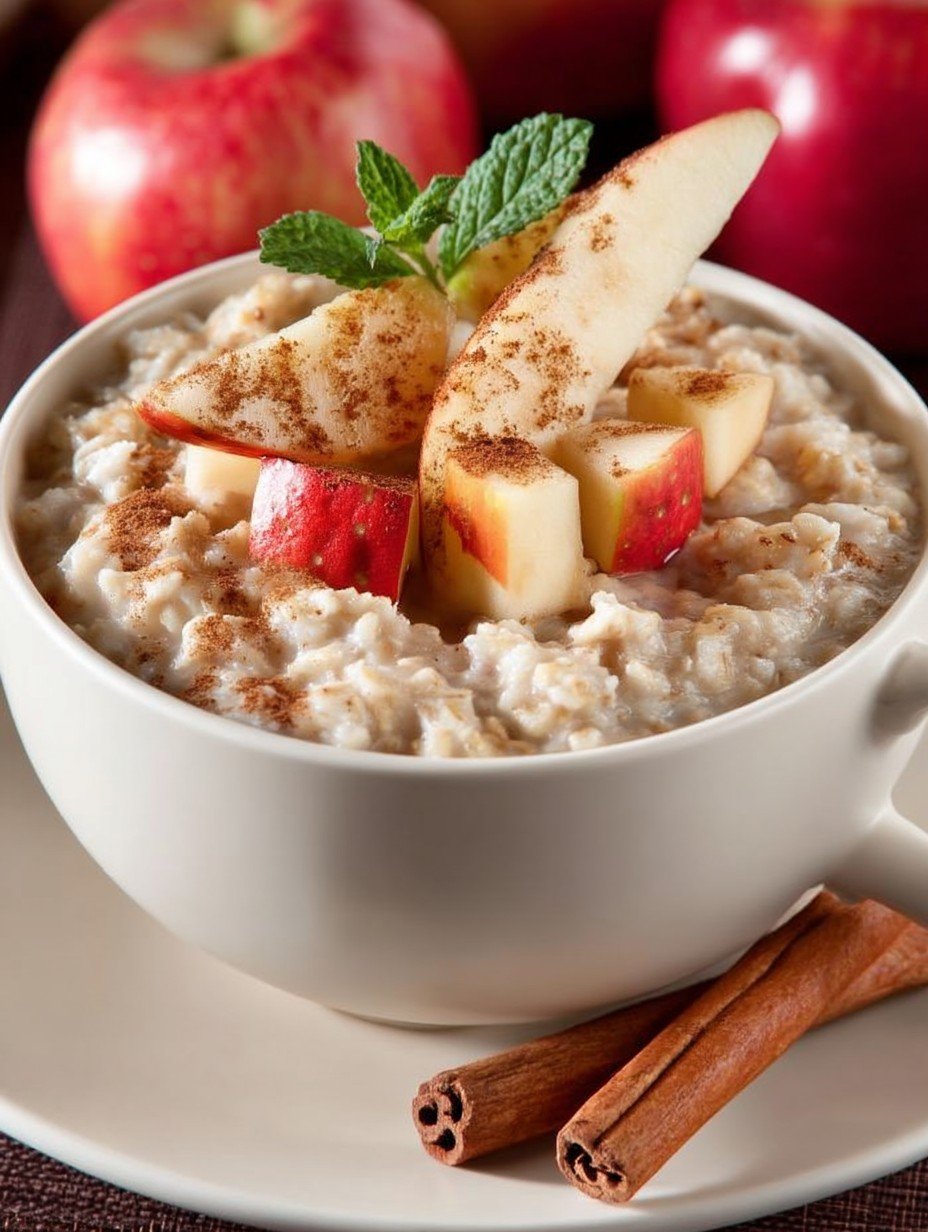 APFEL & ZIMT HAFERBREI Das perfekte Frühstück zum Abnehmen! image 2