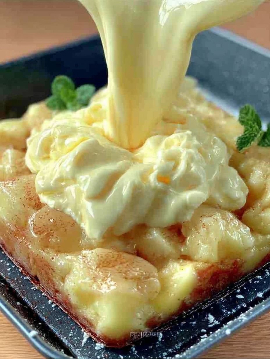 Apfel Schmandkuchen in 5 Minuten Zubereitet! image 2