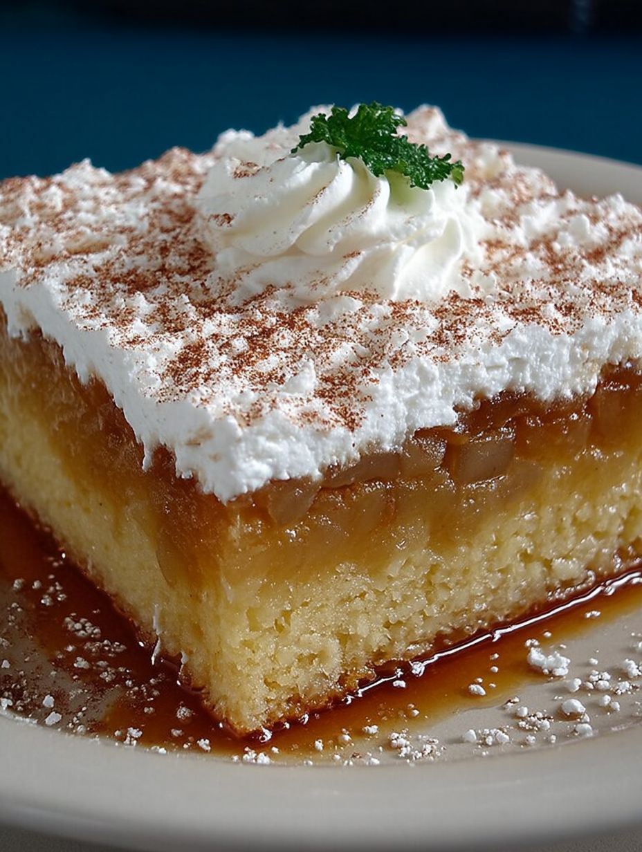 Apfelpudding Schnitten image 2