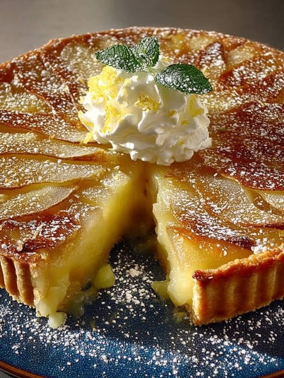 Birnen Creme Kuchen image 2