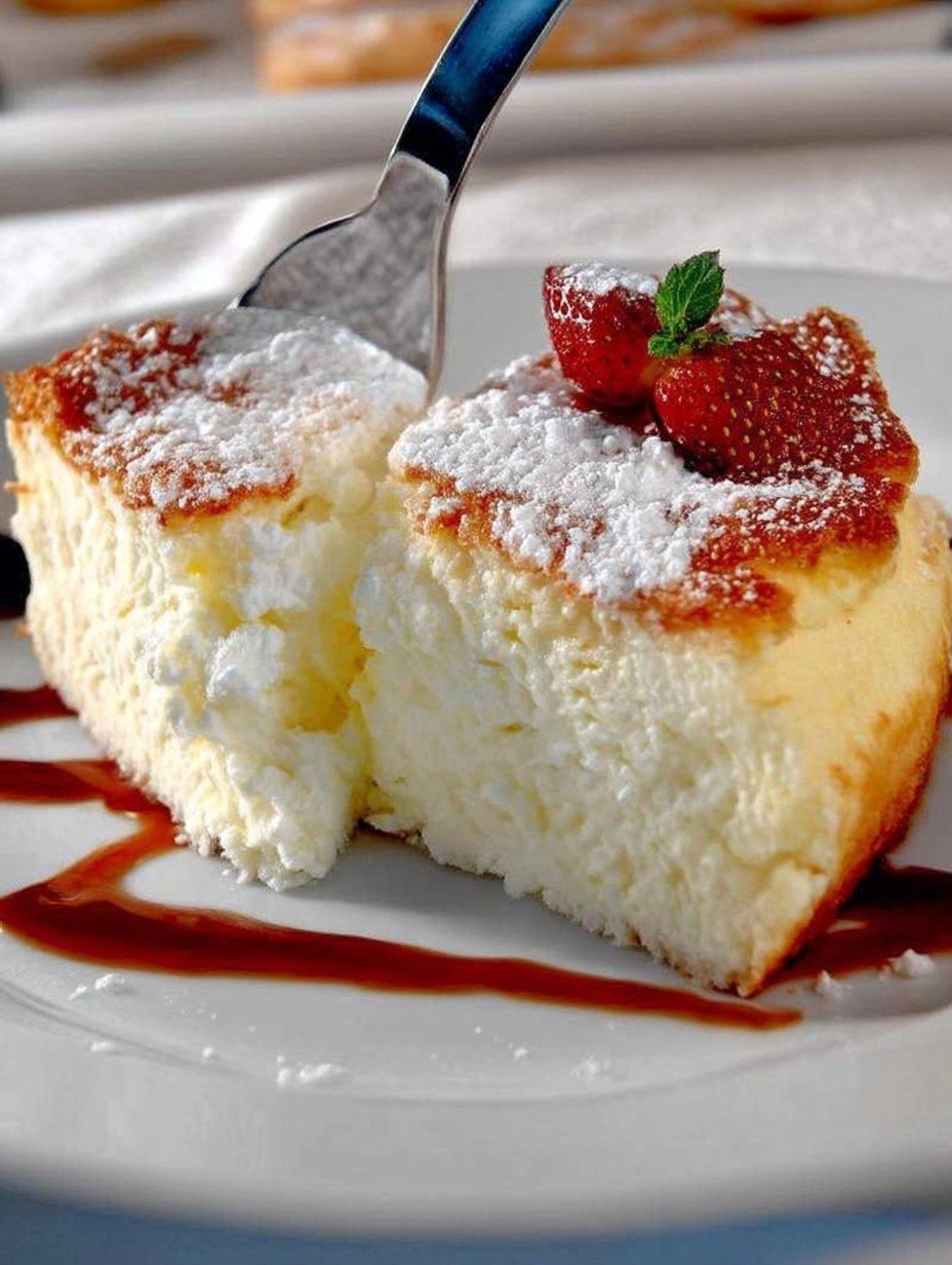 Ein Traum von Käsekuchen, sooo cremig und ohne Boden ! image 2