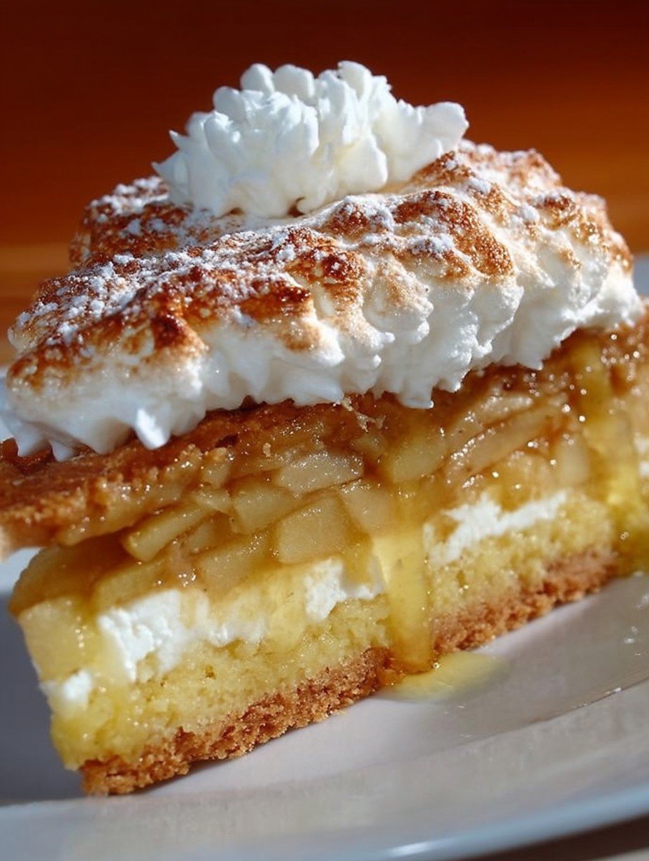 FEINE APFELTORTE MIT BAISERHAUBE image 2