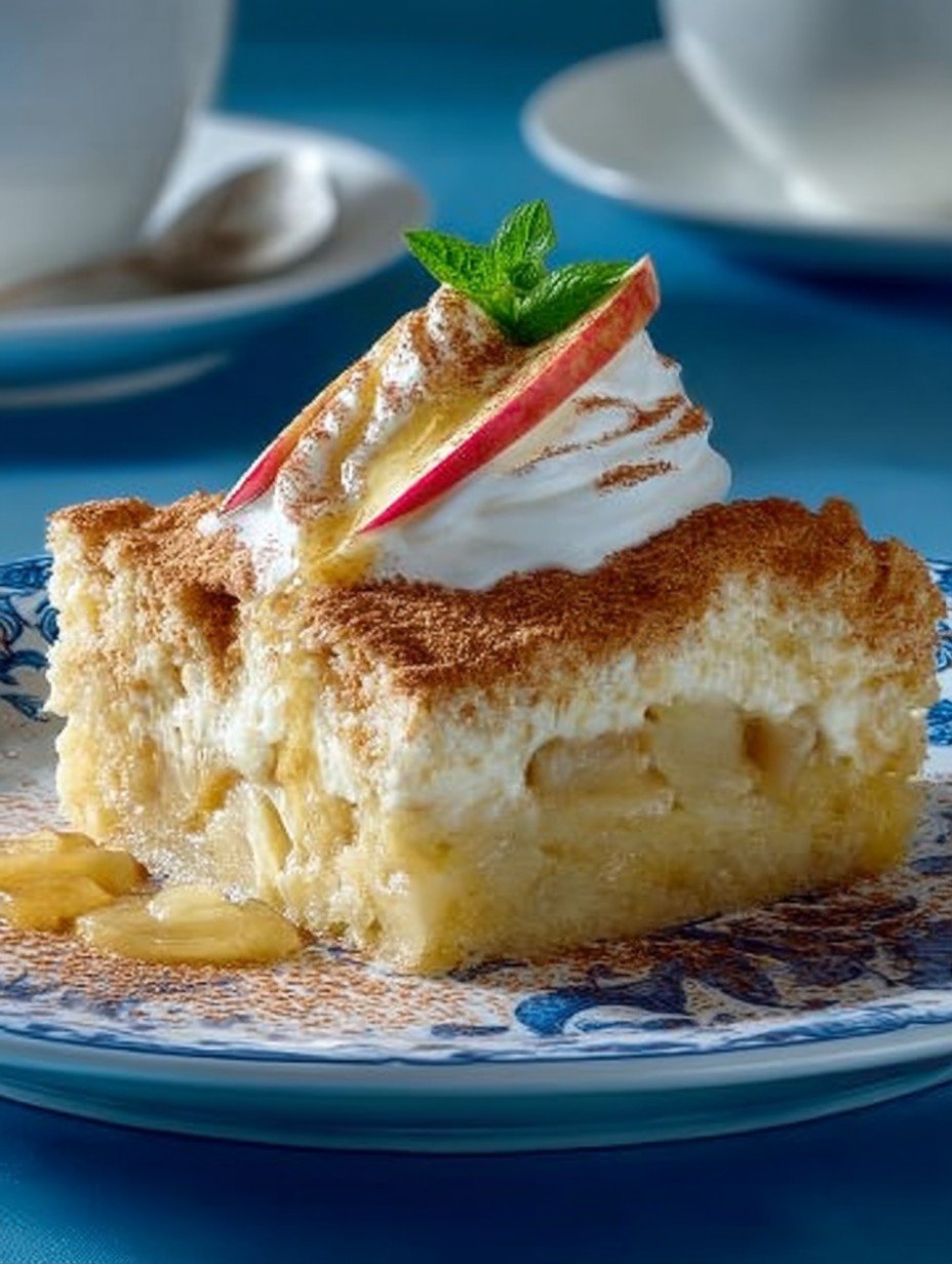 Fluffiger Apfelkuchen mit Schmandhaube image 2