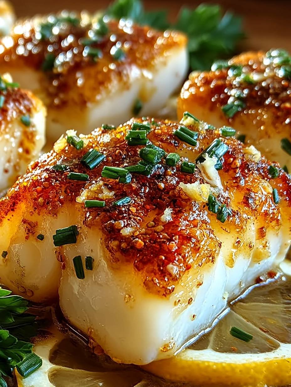 GEBACKENER KABELJAU mit Knoblauchbutter image 2