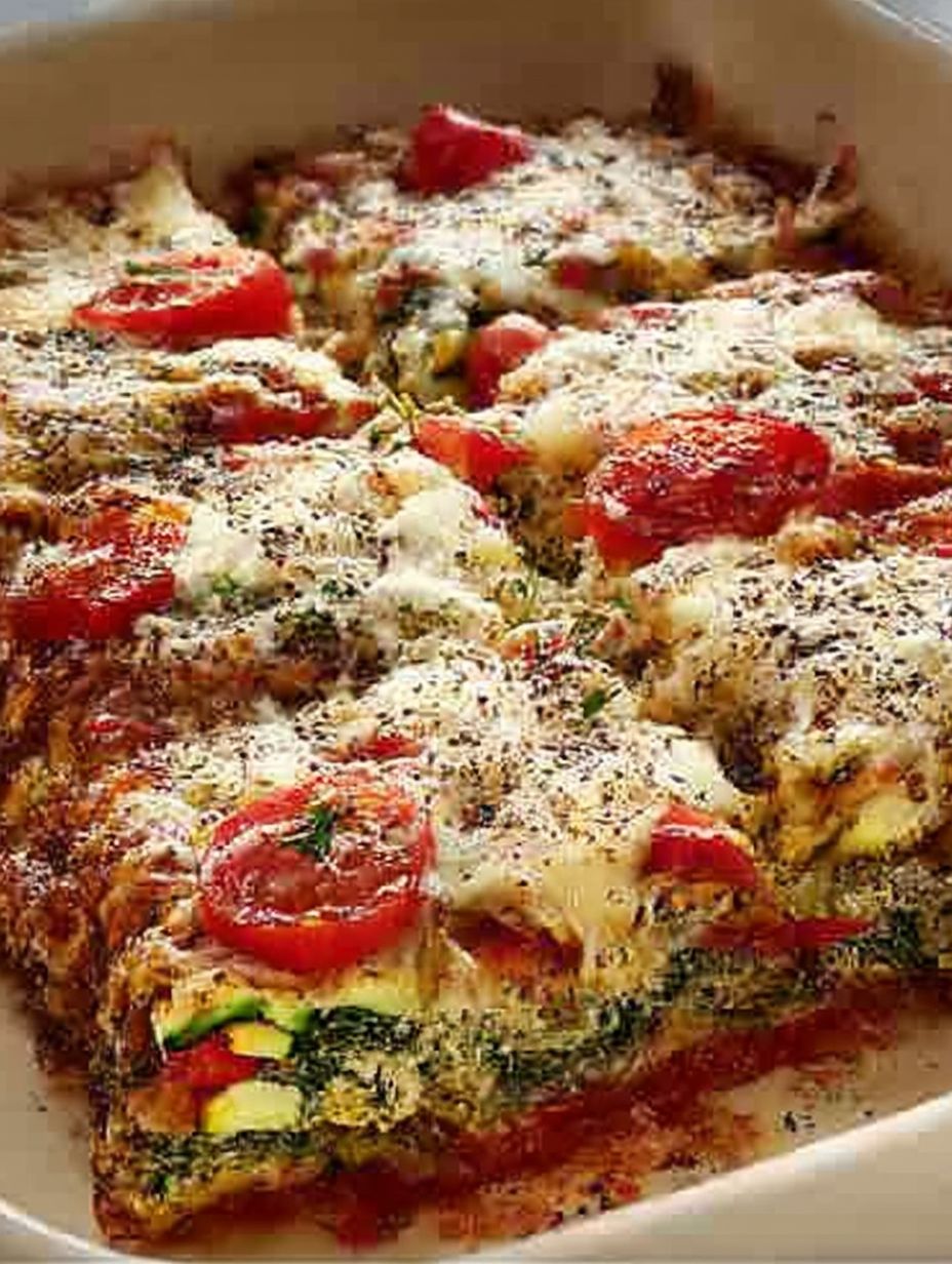 Gemüselasagne für Low Carb Diäten image 2