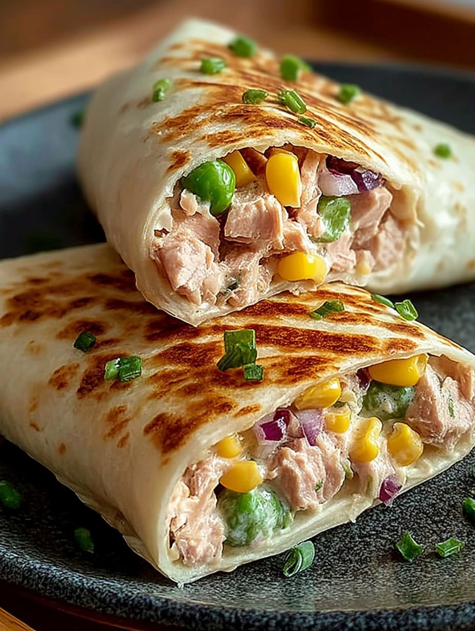 Gesunder Thunfisch-Wrap image 2